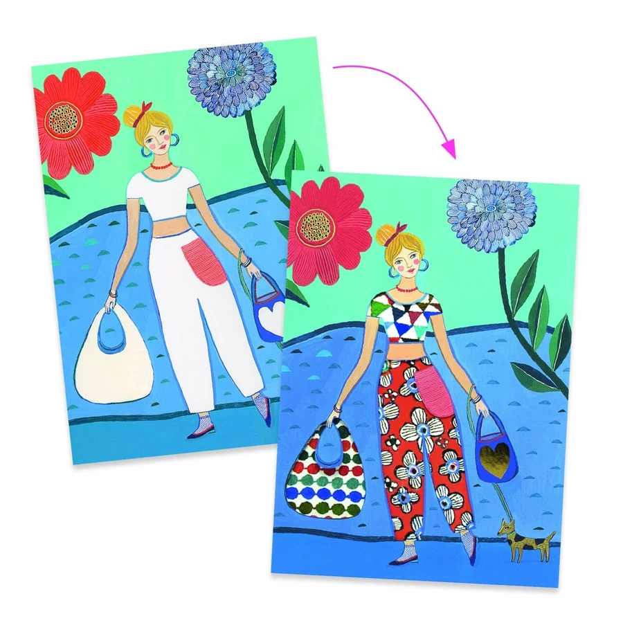 Miniature fashion workshop, Djeco