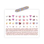 Feather nail stickers, Djeco
