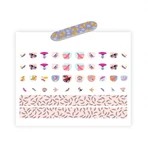 Feather nail stickers, Djeco