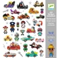Metal stickers Vehicles, Djeco