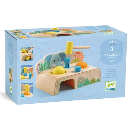 Jouet en bois pour bébé Multi Tap, Djeco