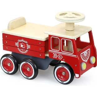 Camión de bomberos de juguete - Camión de bomberos de madera - Vilac