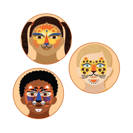 Wild Animals face painting set, Djeco
