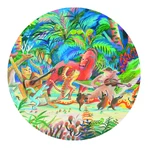 Galería de puzzles Banda musical del bosque, Djeco