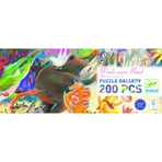 Galería de puzzles Banda musical del bosque, Djeco