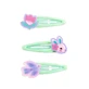 Plume Collection - 3 Eglantine hair clips, Djeco