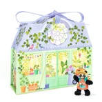 Casa en miniatura para montar y colorear Oliva , Djeco