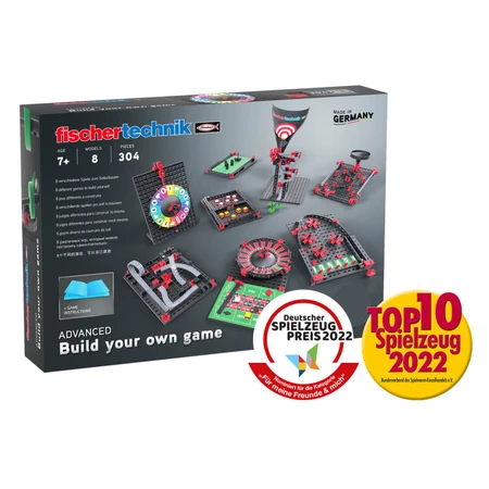 STEM Kit Construye y Juega 8 juegos, Fischertechnik