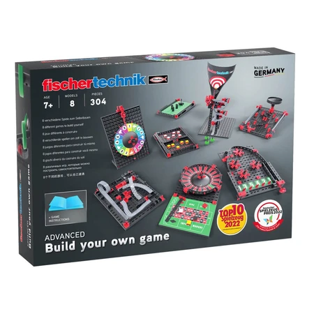 STEM Kit Construye y Juega 8 juegos, Fischertechnik