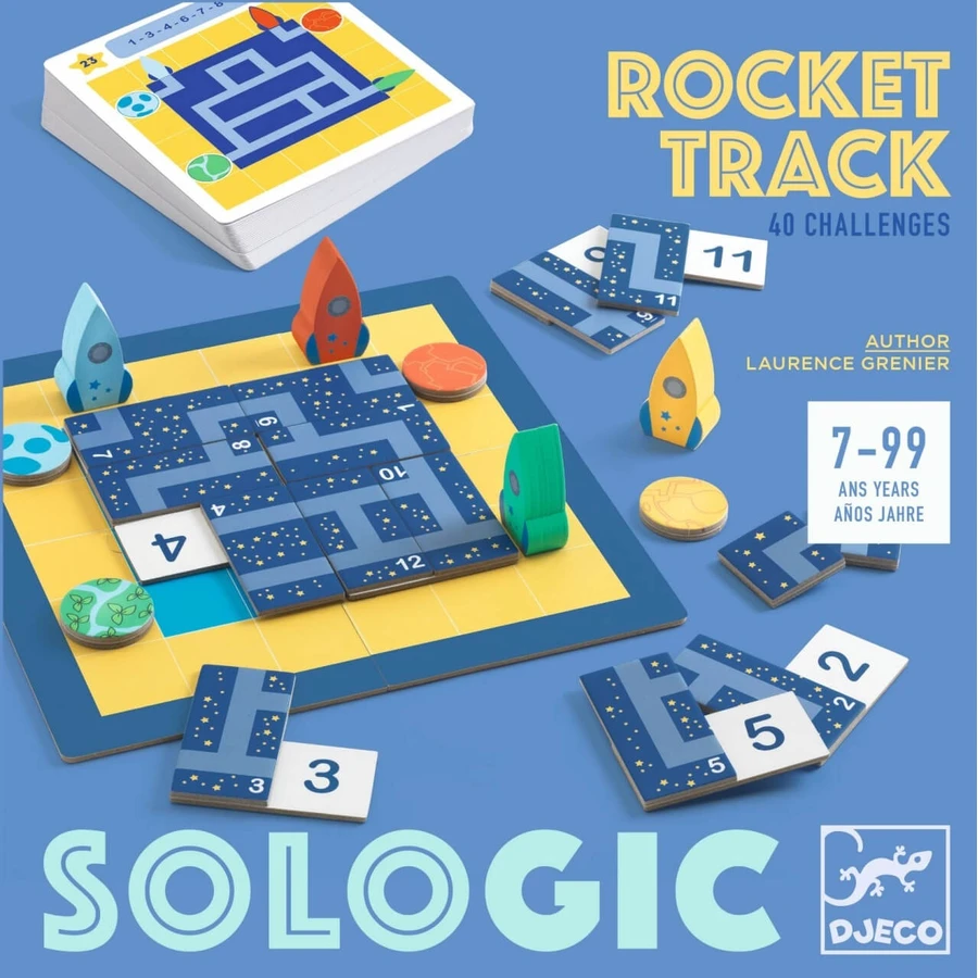 Logikspiel mit Raketen und Planeten, Djeco