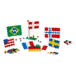 Juego de construcción Plus-Plus, 700 piezas, Banderas
