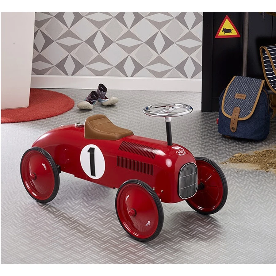 Ride-On Vintage Metal Ride-On Car - Rosie - Vilac