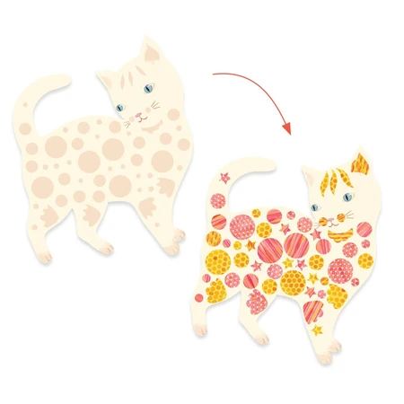 Creatieve workshop met katten, Djeco