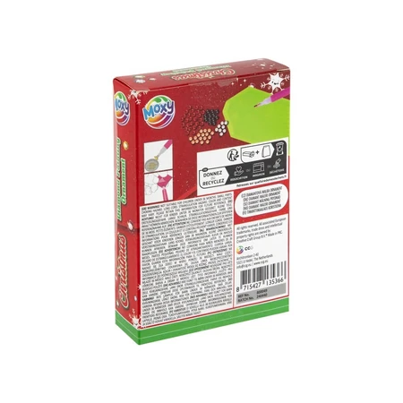 Set creativo DIY, Adornos navideños, Pintura diamante, Papá Noel
