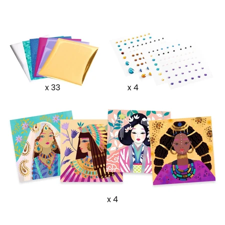 Creative game Portraits, Djeco