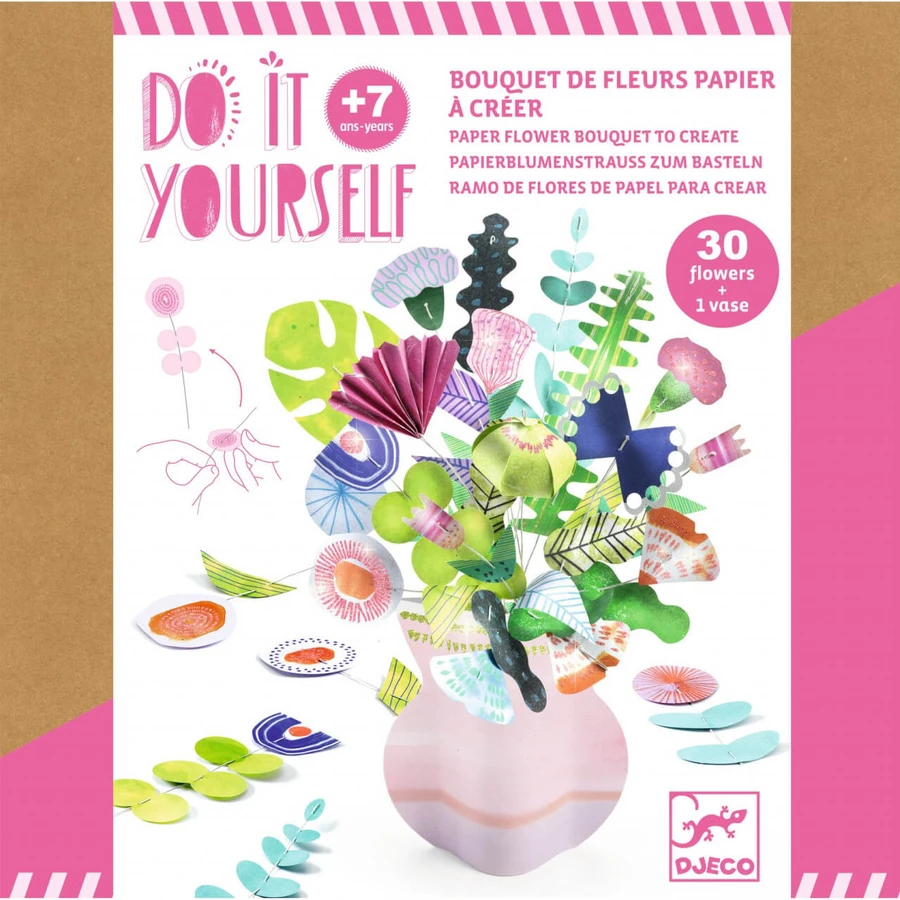 DIY-set Delicate bloemen, Djeco