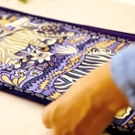 Creatieve workshop 10 voor volwassenen Schilderen op zijde, Djeco