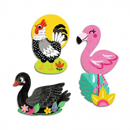 First stickers Exotic birds, Djeco