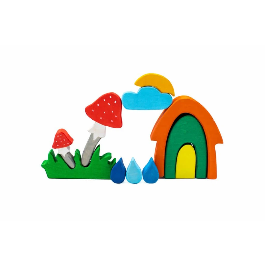 Juego de juguetes Marc hecho a mano, Otoño encantado