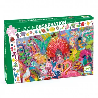 Djeco observatiepuzzel Rio Carnaval