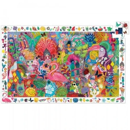 Djeco observatiepuzzel Rio Carnaval