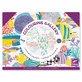 Mapa con 3 motivos japoneses para colorear, Djeco