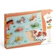 Puzzle de madera con botones, Djeco
