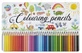 Set of 36 colored pencils in metal box, Moxy