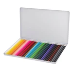 Set de 36 lápices de colores en caja metálica, Moxy