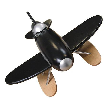 Hydravion en bois laqué noir - Fabriqué en France - Vilac
