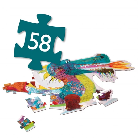 Djeco Dragon giant jigsaw puzzle