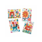 Set de pintura de arena, Djeco Djeco Happy faces