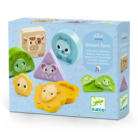 Giocattolo educativo per bambini Kimami Farm, Djeco