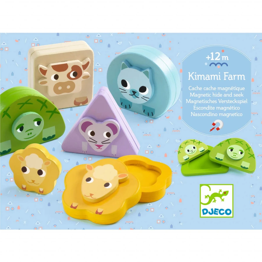 Giocattolo educativo per bambini Kimami Farm, Djeco
