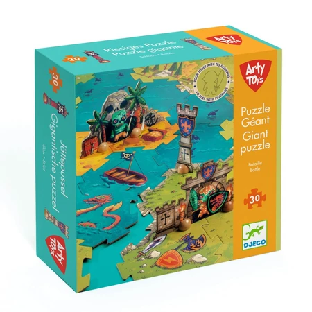 Puzzle gigante Batalia, Djeco