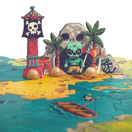 Puzzle gigante Batalia, Djeco