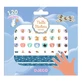 Autocollants pour ongles animaux, Djeco