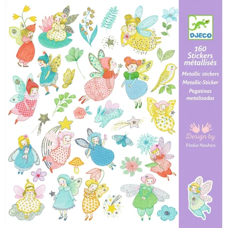 Metalen stickers Zane delicaat, Djeco