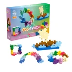 Juego de construcción Plus-Plus, 60 piezas grandes multicolores, Aprende a construir