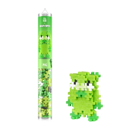 Plus-Plus-Bausatz, 110-teilige Röhre, Angry Birds PINK