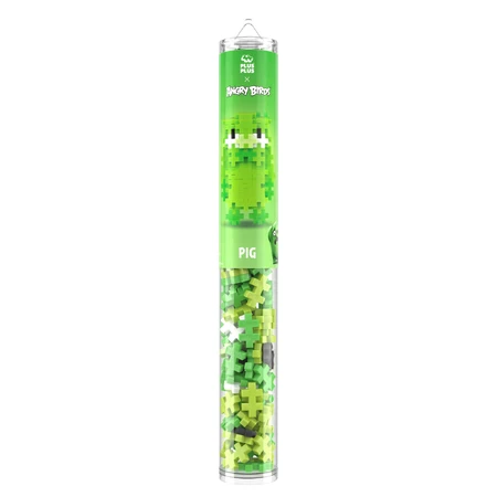Plus-Plus-Bausatz, 110-teilige Röhre, Angry Birds PINK
