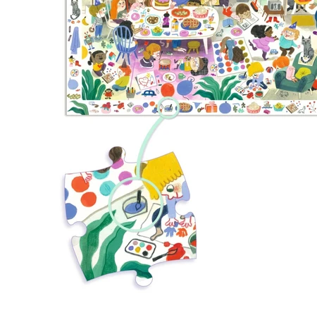 Feest Observatie Puzzel, Djeco