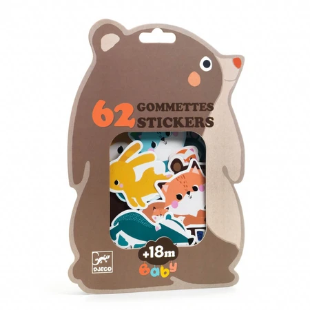 First stickers Forest Animals, Djeco