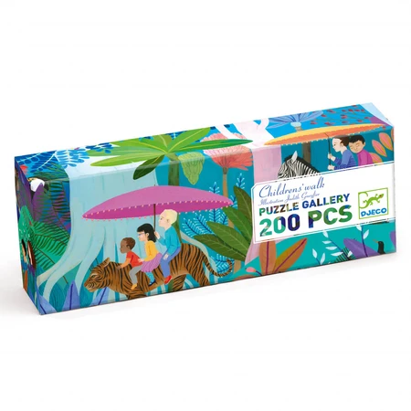 Puzzle Djeco Children's Walk, 200 pcs