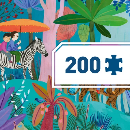 Puzzle Djeco Children's Walk, 200 pcs