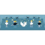 Musical candle with star projection Balerina