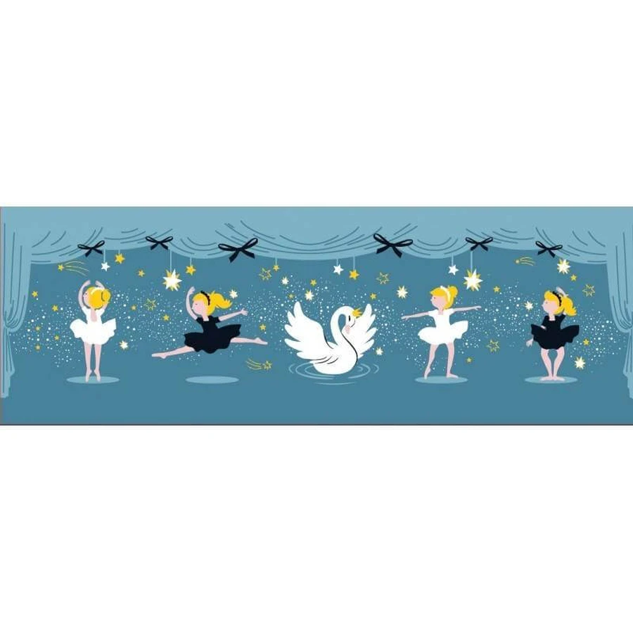 Musical candle with star projection Balerina