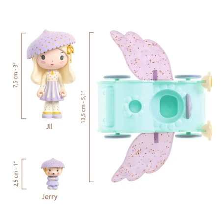Winzige Jil & Jerry-Figur, Djeco