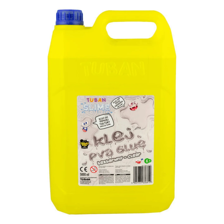 Transparent PVA glue for slime, 5 L