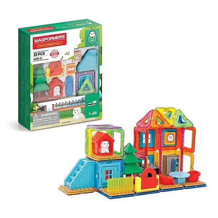 Magformers bouwset - Milo huis, 33 stuks